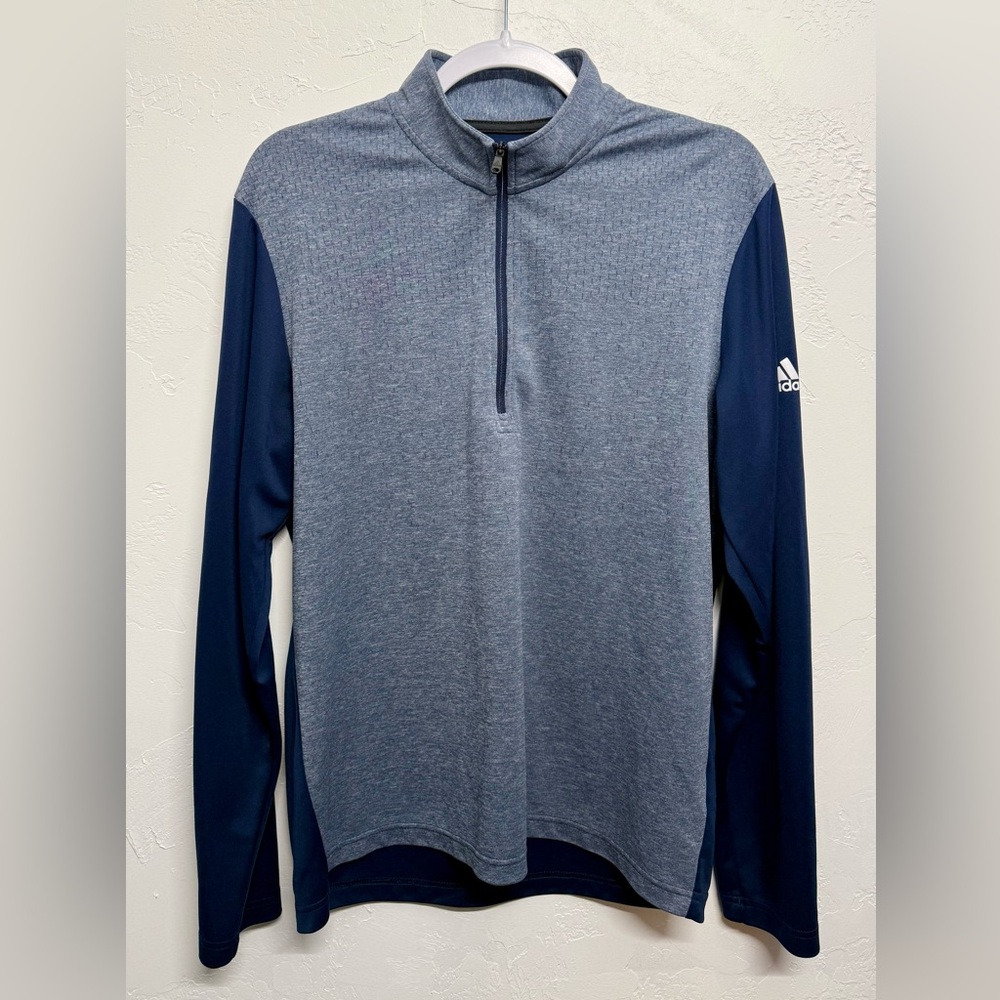 Men’s Adidas Olive and Navy Apparel Tag Size M